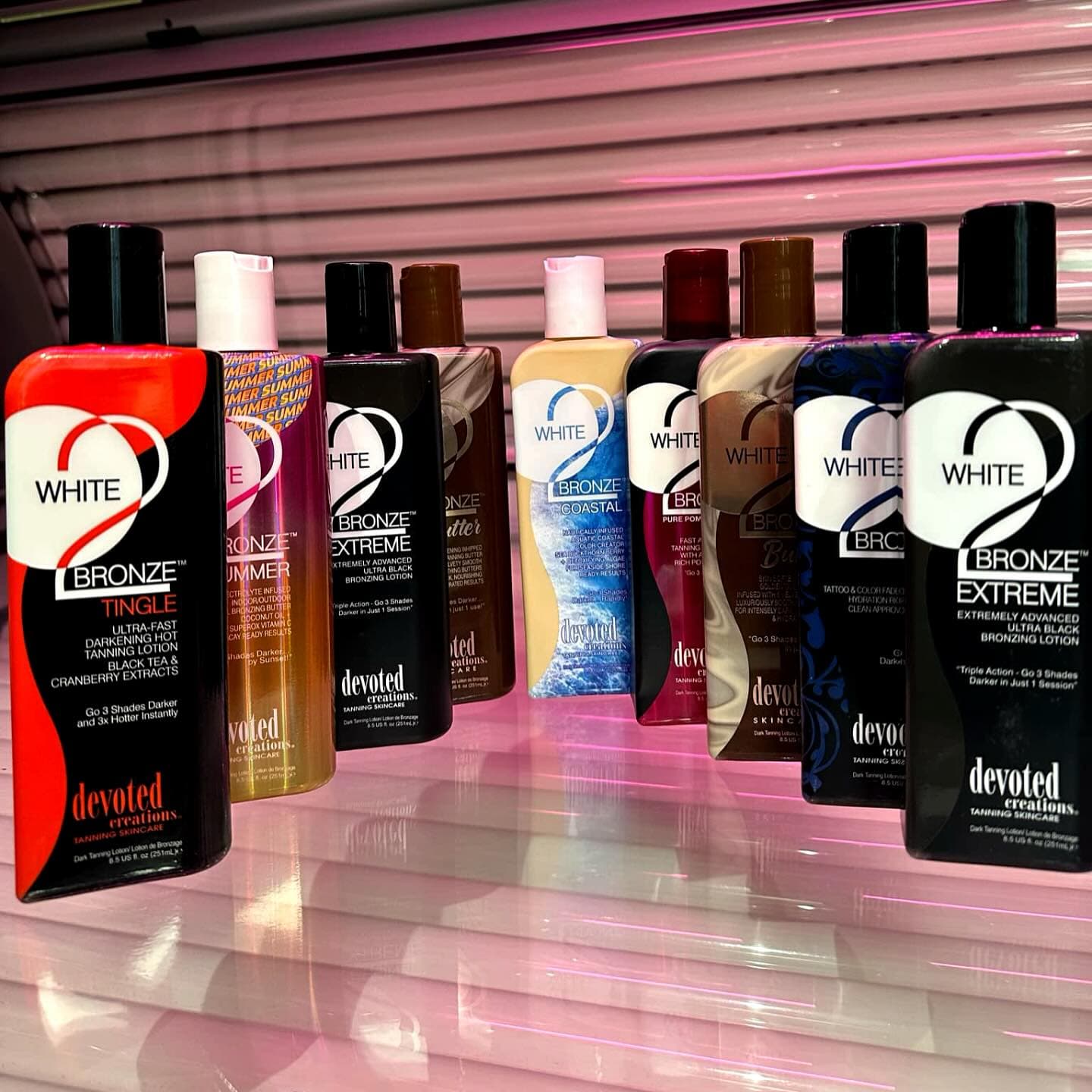 Premium tanning lotions