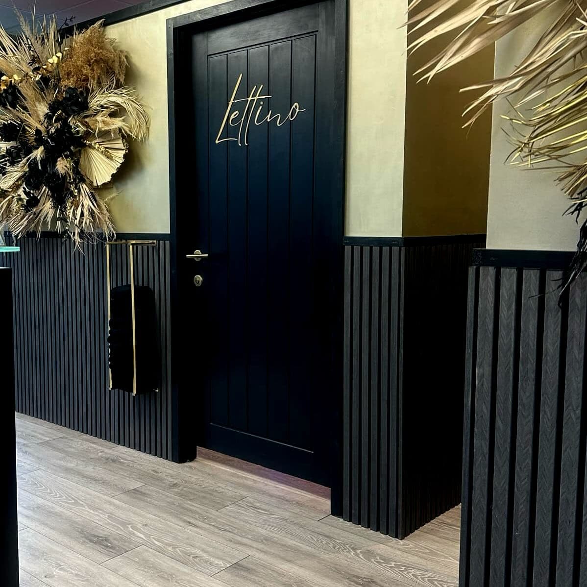 Tanning salon interior